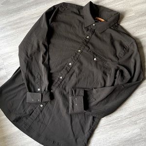 Brooklyn Industries Black Botton Up Shirt Formalwear
